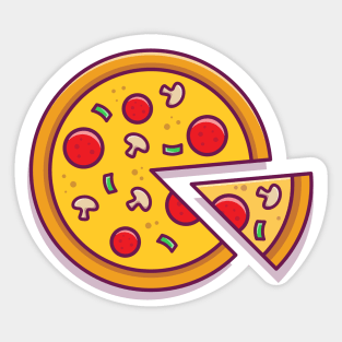 Pizza Slice Sticker